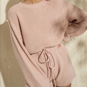 Sweater romper